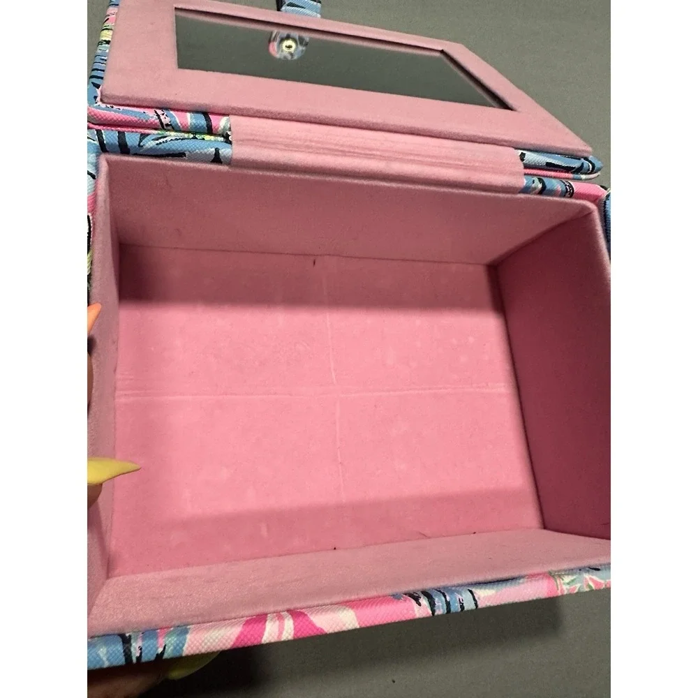 Lilly Pulitzer Hard Travel Jewelry Case‎ Cocktail Pretty In Pink